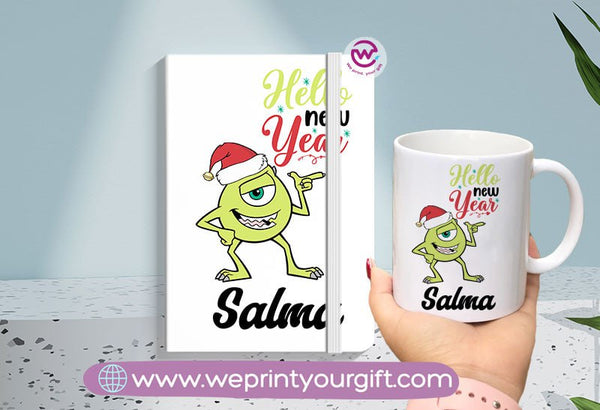 Christmas set( Ordinary mug+ Rubber notebook)