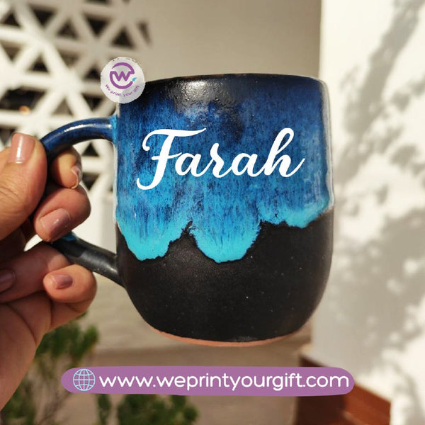 Starry Pottery Mug -English Names