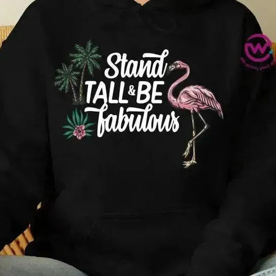 Adult Hoodies -FLAMINGO-C - WE PRINT