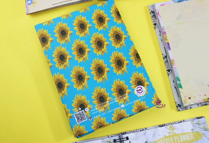 Agenda - ( 91 Papers -182 pages ) -Sunflowers - WE PRINT