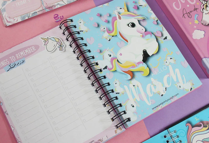 Agenda - ( 91 Papers -182 pages ) - Unicorn - WE PRINT