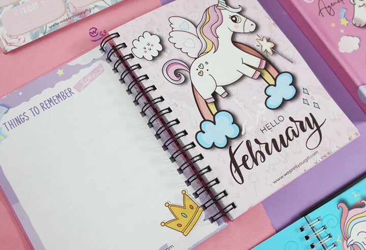 Agenda - ( 91 Papers -182 pages ) - Unicorn - WE PRINT