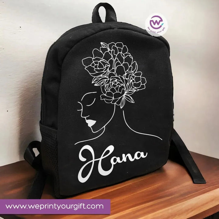 Backpack- boho names - WE PRINT