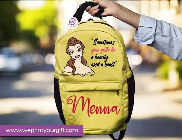 Backpack- DISNEY PRINCESS - WE PRINT