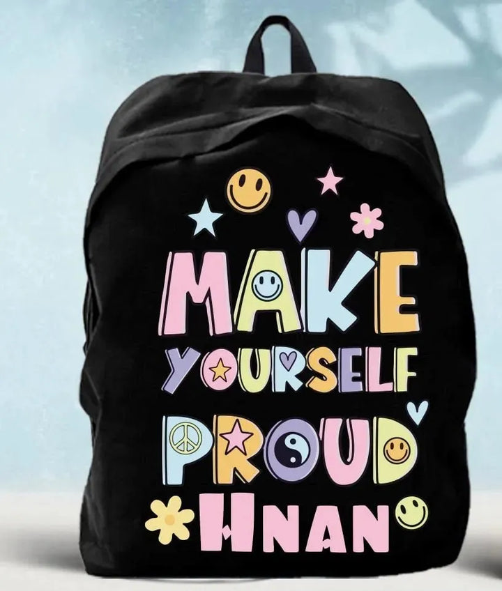 Backpack- English inspiration quotes - WE PRINT