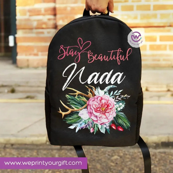 Backpack- English Inspirational quotes - WE PRINT