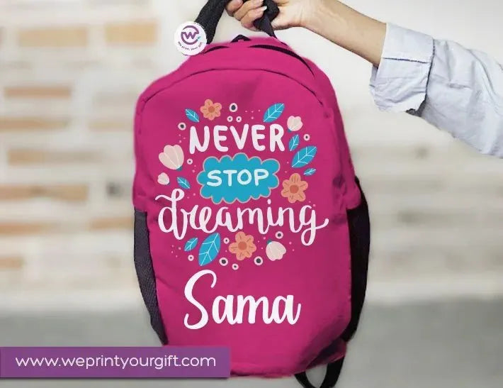 Backpack -English Quotes - WE PRINT