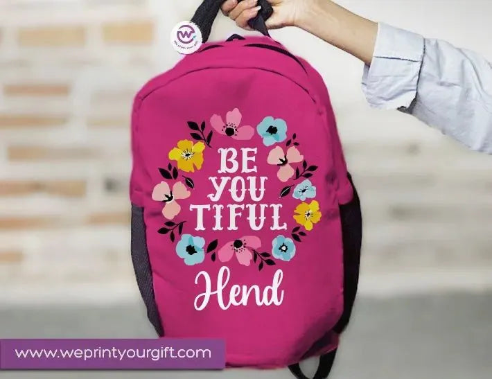 Backpack -English Quotes - WE PRINT