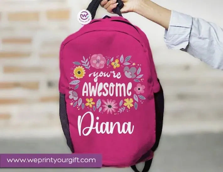 Backpack -English Quotes - WE PRINT