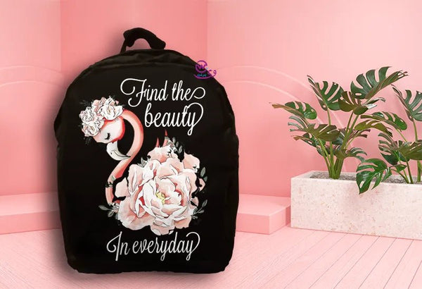 Backpack-Flamingo - WE PRINT