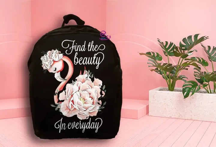 Backpack-Flamingo - WE PRINT