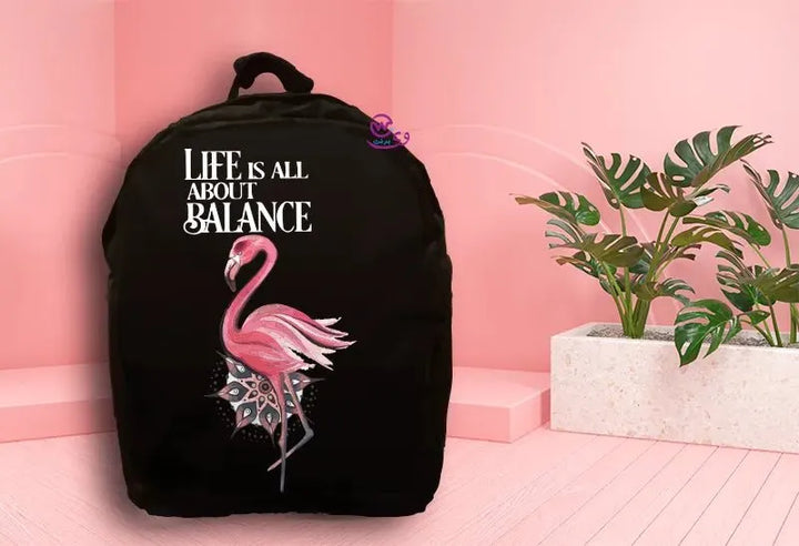 Backpack-Flamingo - WE PRINT