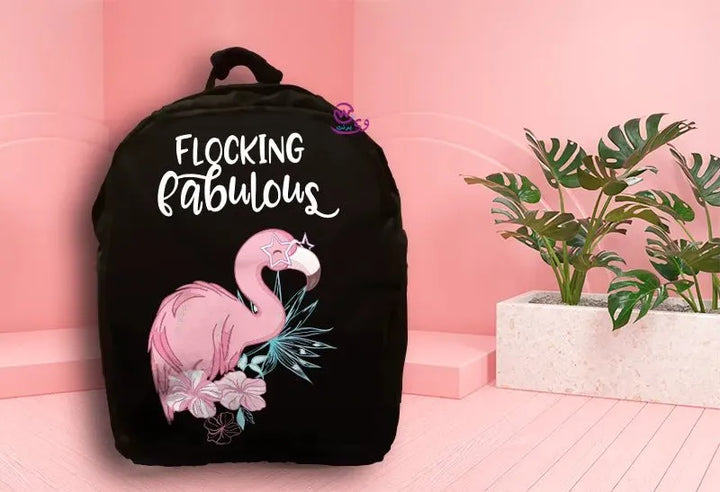 Backpack-Flamingo - WE PRINT