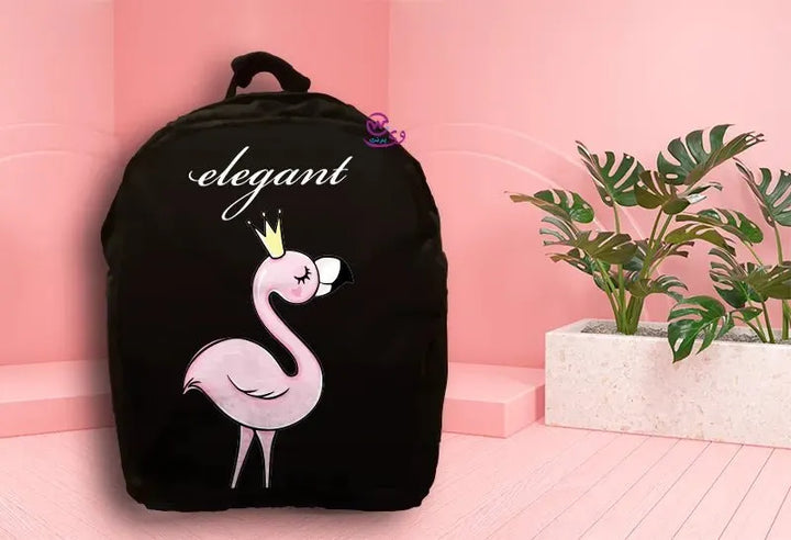 Backpack-Flamingo - WE PRINT