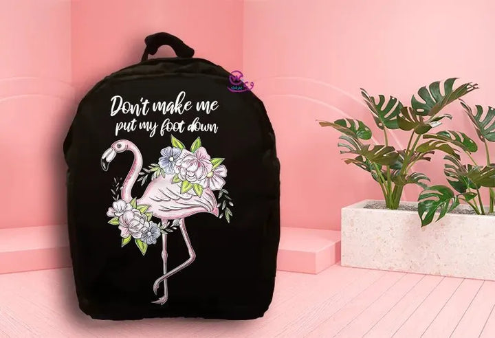 Backpack-Flamingo - WE PRINT