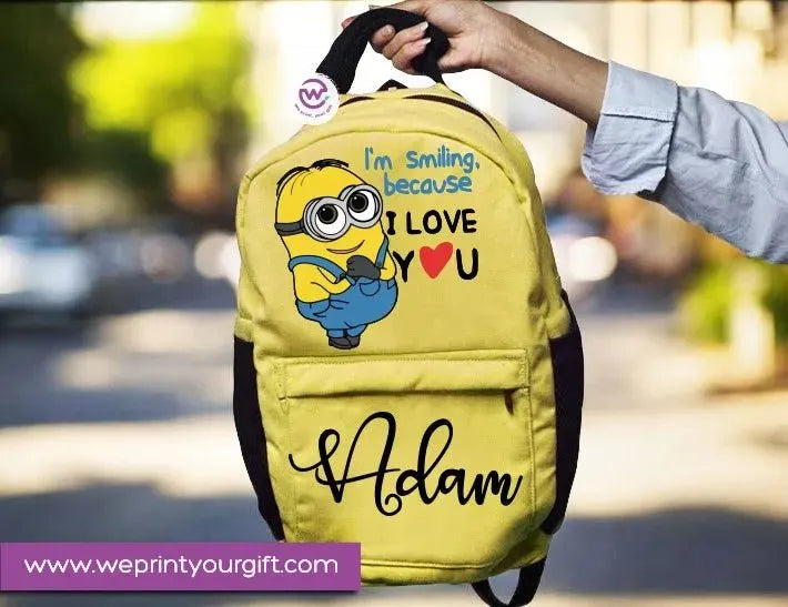 Backpack- Minions-New - WE PRINT