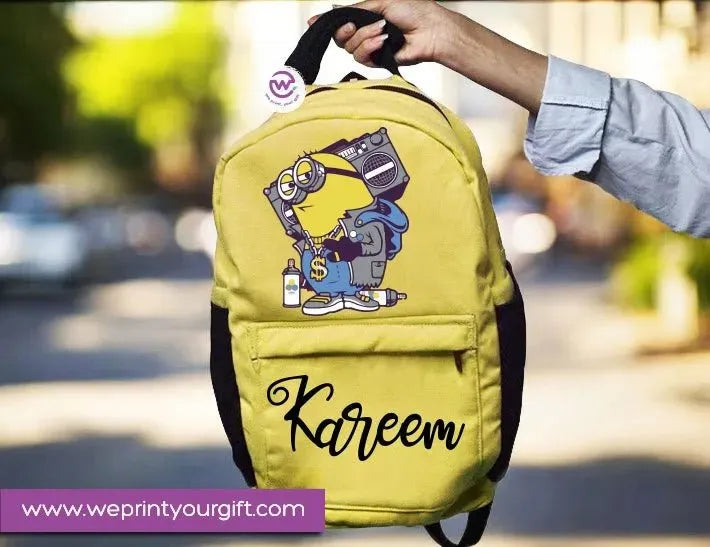 Backpack- Minions-New - WE PRINT