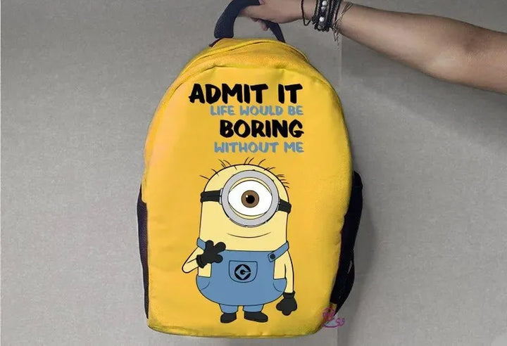 Backpack -Minions - WE PRINT