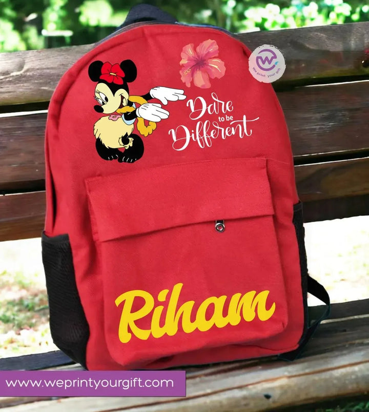 Backpack- Minni Mouse - WE PRINT