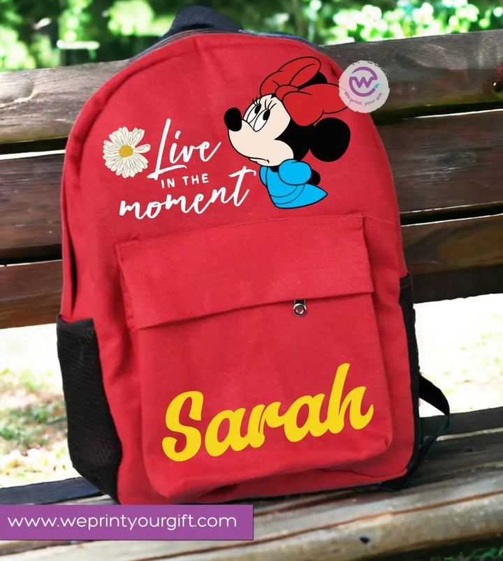 Backpack- Minni Mouse - WE PRINT