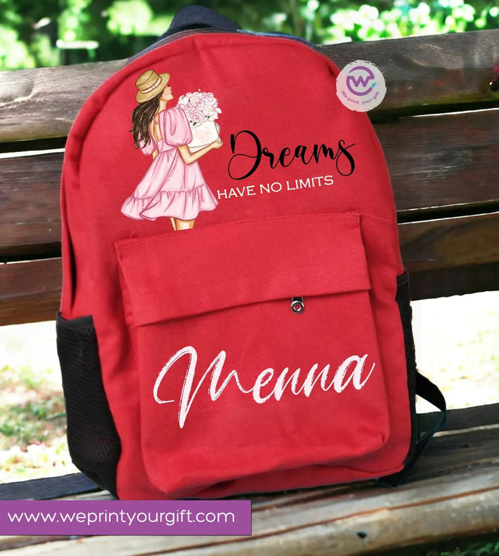 Backpack-Motivational quotes - WE PRINT