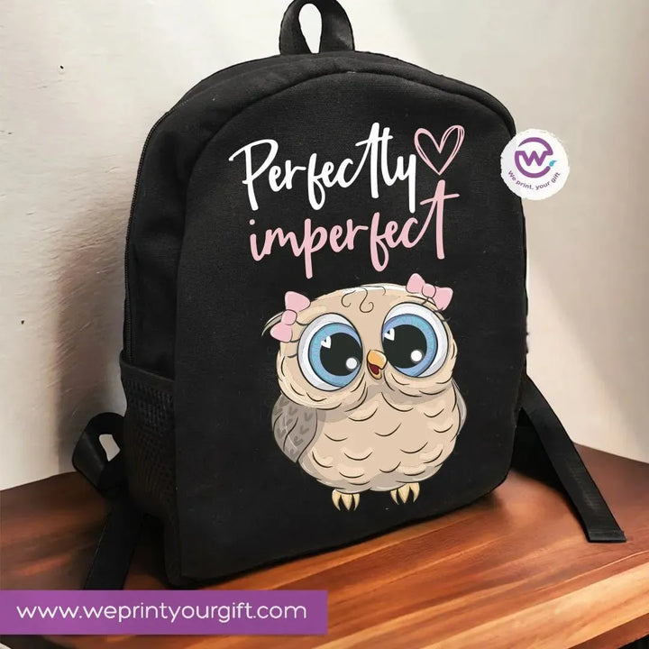 Backpack- owl - WE PRINT