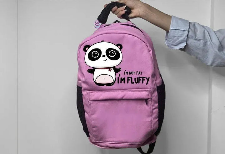 Backpack -panda - WE PRINT