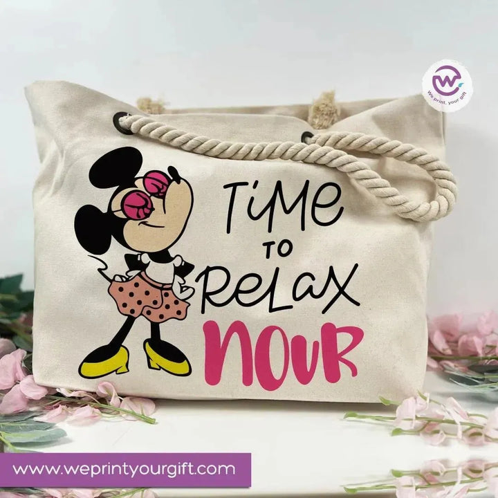 Beach-Bag - Minnie Mouse - WE PRINT