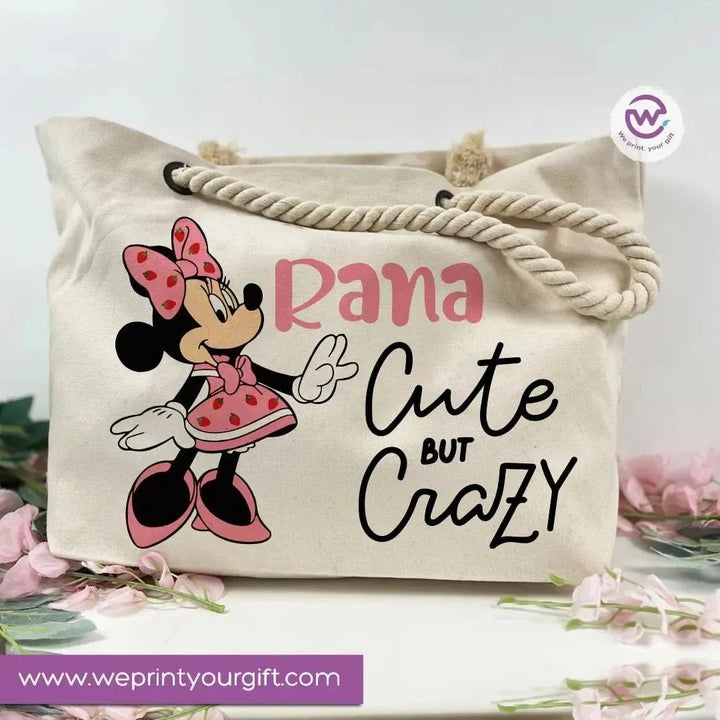 Beach-Bag - Minnie Mouse - WE PRINT