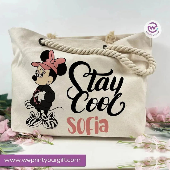 Beach-Bag - Minnie Mouse - WE PRINT