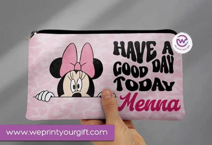 Canvas -Pencil Case -Disney-minnie mouse - WE PRINT