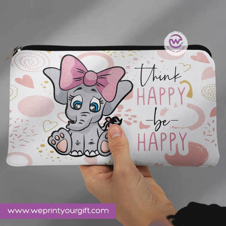 Canvas - Pencil Case -Elephant - WE PRINT