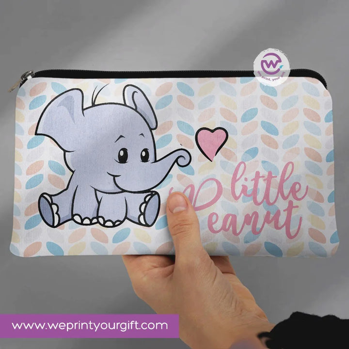 Canvas - Pencil Case -Elephant - WE PRINT