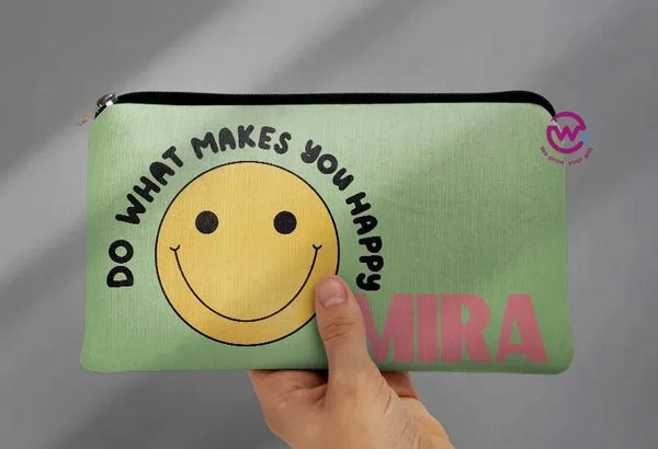 Canvas - Pencil Case -inspirational quotes - WE PRINT