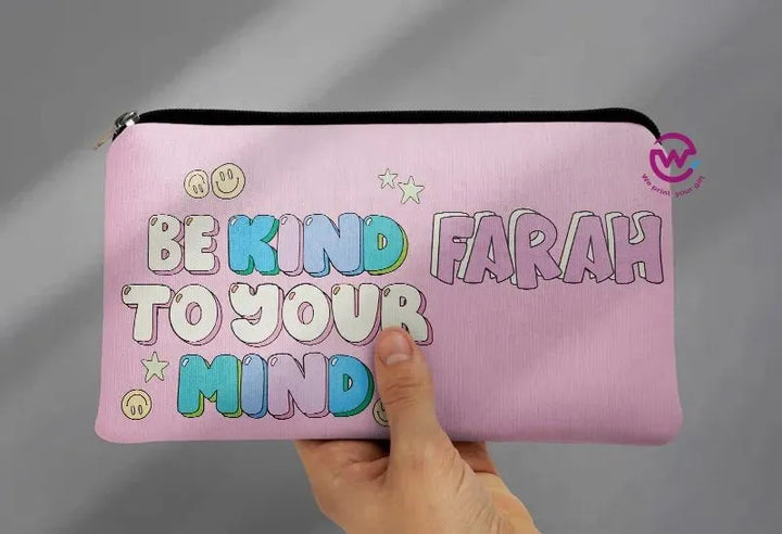 Canvas - Pencil Case -inspirational quotes - WE PRINT