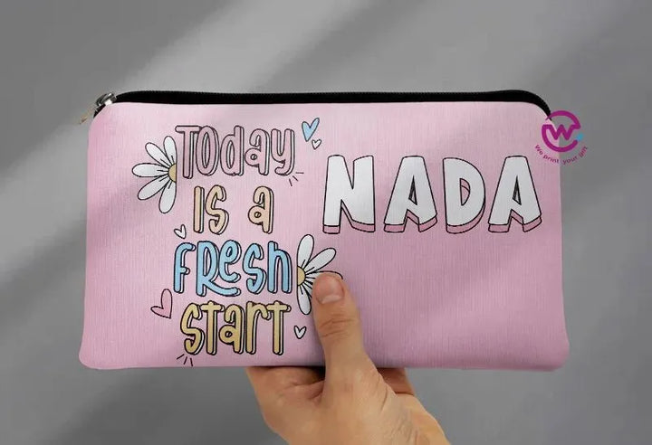 Canvas - Pencil Case -inspirational quotes - WE PRINT