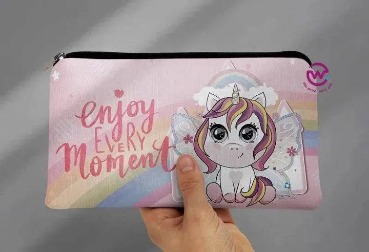 Canvas - Pencil Case - Unicorn - WE PRINT