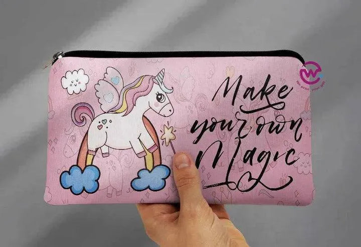 Canvas - Pencil Case - Unicorn - WE PRINT