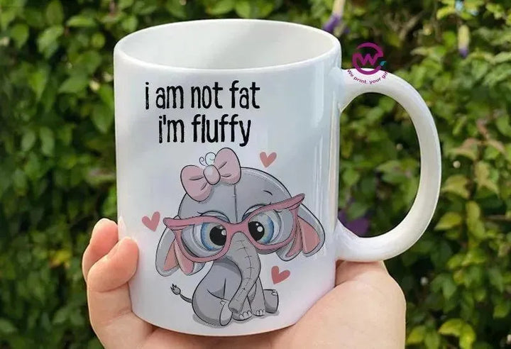 Custom Mugs-Ordinary-Elephant Designs - WE PRINT