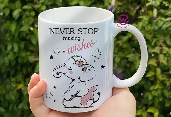 Custom Mugs-Ordinary-Elephant Designs - WE PRINT