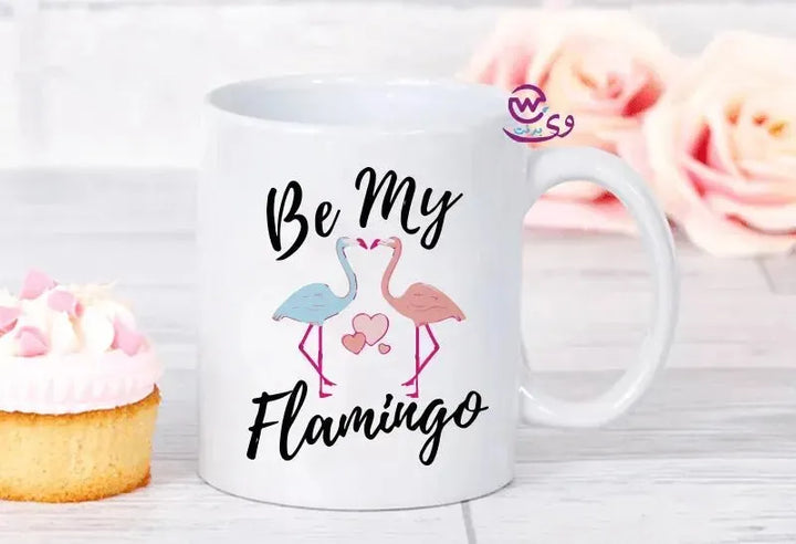 Custom Mugs-Ordinary -Flamingos - WE PRINT