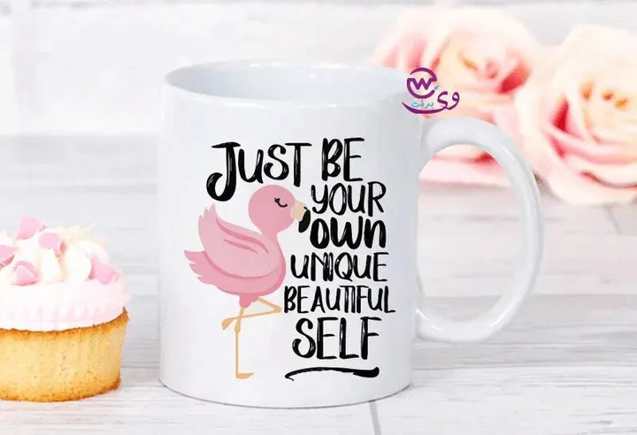 Custom Mugs-Ordinary -Flamingos - WE PRINT