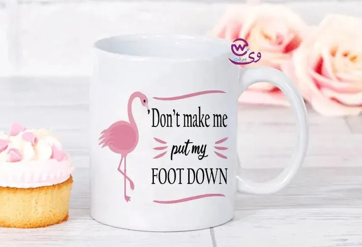 Custom Mugs-Ordinary -Flamingos - WE PRINT