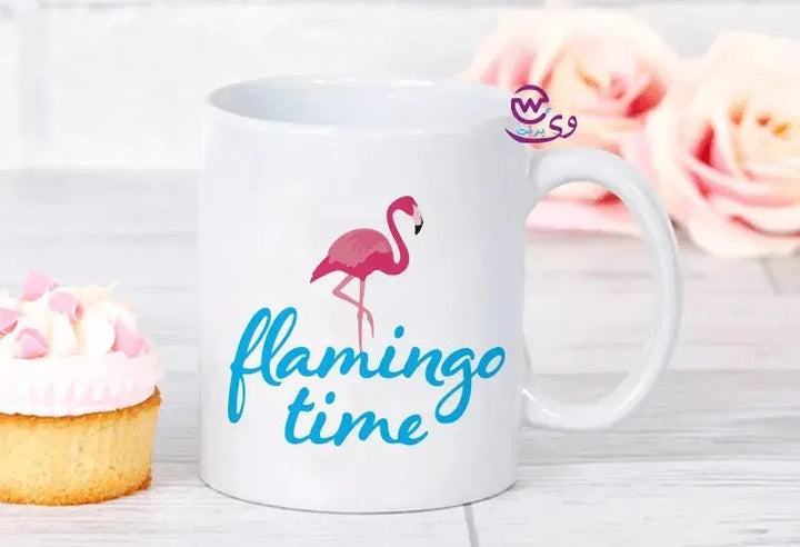 Custom Mugs-Ordinary -Flamingos - WE PRINT