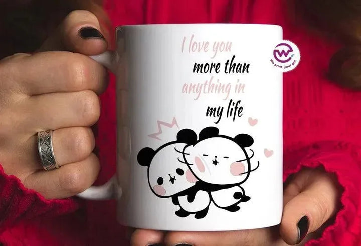 Custom Mugs-Ordinary- Panda - WE PRINT