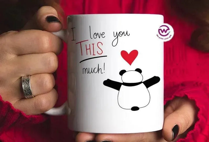 Custom Mugs-Ordinary- Panda - WE PRINT