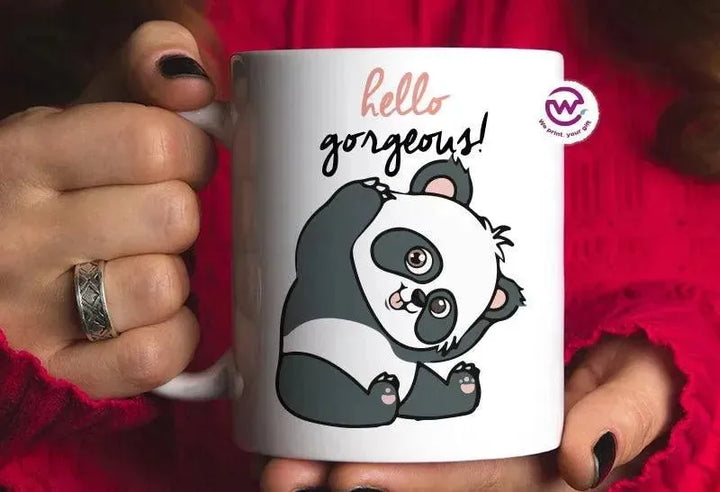 Custom Mugs-Ordinary- Panda - WE PRINT