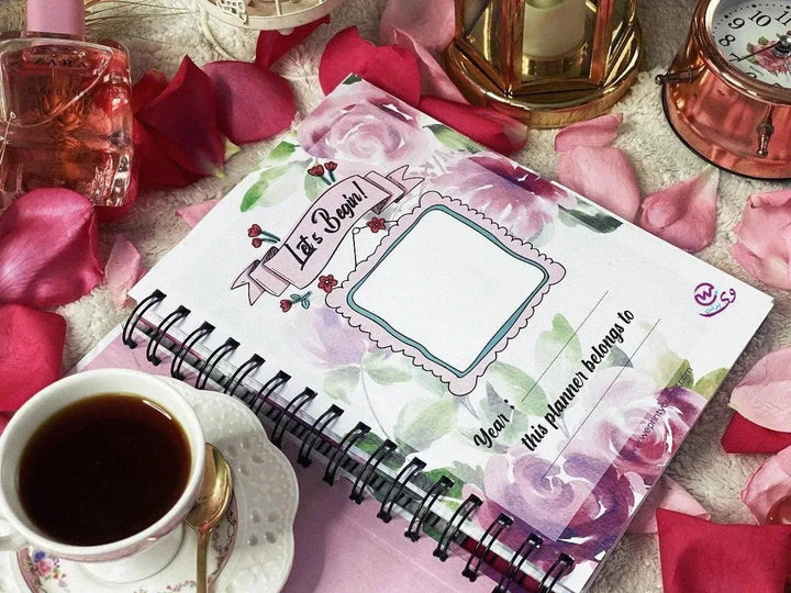 Daily planner-Blooming Flowers - WE PRINT