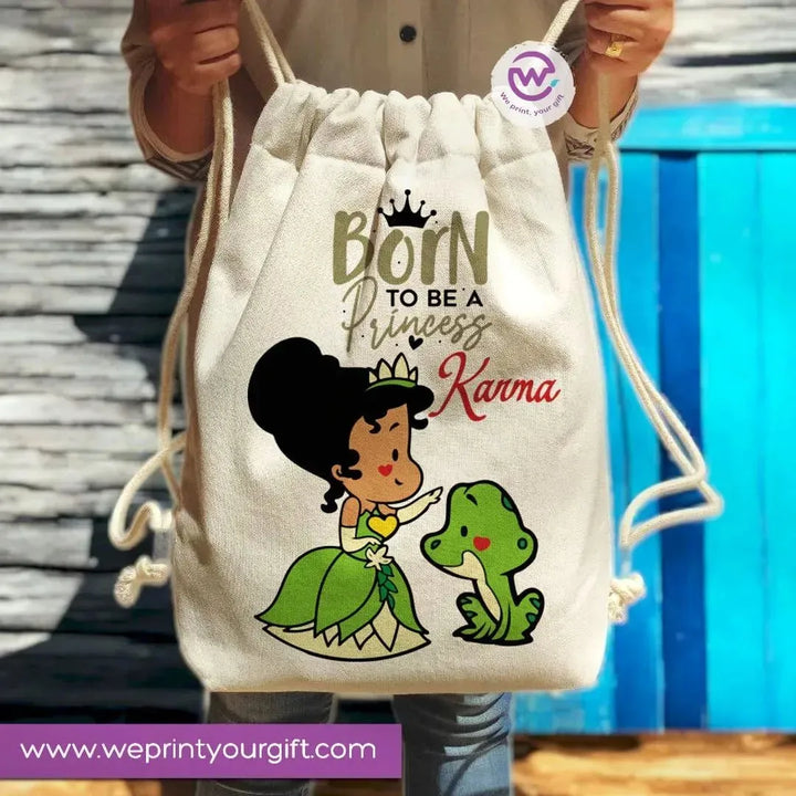 Drawstring Bag -princess - WE PRINT