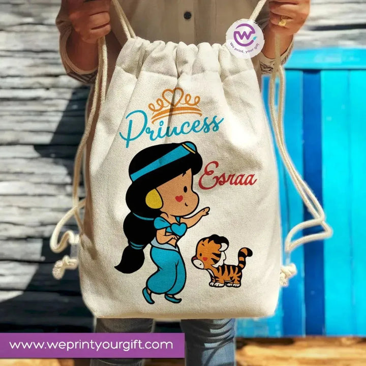 Drawstring Bag -princess - WE PRINT